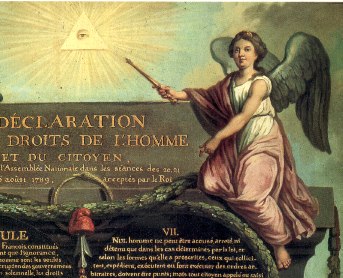 La femme de droite est la justice